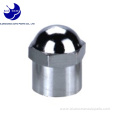 using dome sealing chromed brass tire valve cap